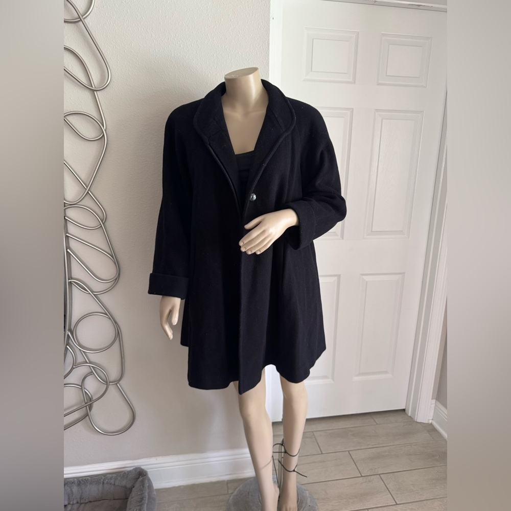 Herman Kay 100% Wool Swing Coat